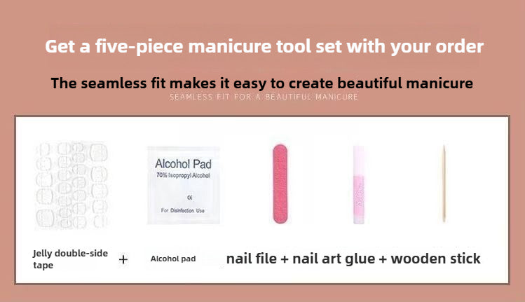 1035- Handmade press on nails fake nails removable