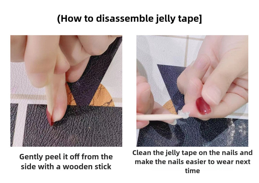 1035- Handmade press on nails fake nails removable